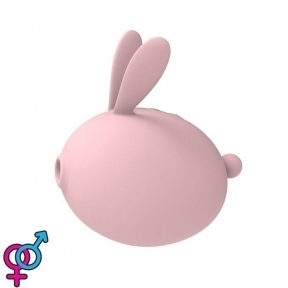 Вакуумний стимулятор із вібрацією KissToy Miss KK Pink (SO3620)