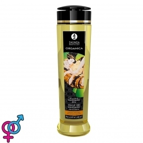 Органическое массажное масло Shunga ORGANICA - Almond Sweetness (240 мл) с витамином Е (SO3937)