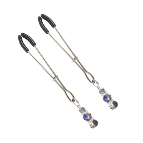 Зажимы для сосков Art of Sex - Nipple Clamps Lovely Blue (SO5862)