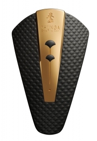Клиторальный вибратор Shunga - Obi Intimate Massager Black (SO6899)