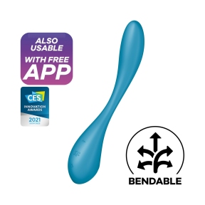 Универсальный вибратор Satisfyer G-Spot Flex 5+ Petrol (SO7804)