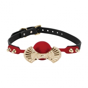 Роскошный кляп Zalo Silicone Ball Gag Red (SO8230)