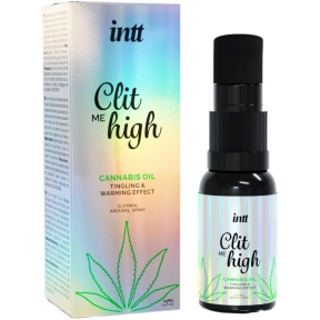 Збудливий гель для клітора Intt Clit Me On High Cannabis Oil 15 мл, сильна стимуляція (SO8394)