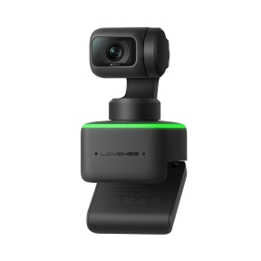 4К веб-камера зі штучним інтелектом Lovense WebCam, для стримування, активація чаєвими (SO8621)