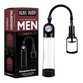 Вакуумна помпа Men Powerup зі стрілочним манометром та ручним насосом (SO8704)