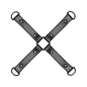 Хрестовина Bedroom Fantasies Hogtie 4 - Way Restraint Cross - Black (SO8812)