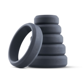 Набор эрекционных колец Boners 6-Piece Cock Ring Set (SO8847)
