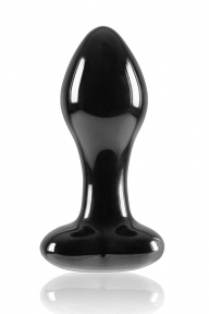 Скляна пробка NS Novelties CRYSTAL HEART BLACK (T280931)