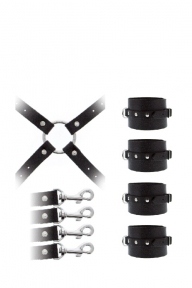 Система фіксації GP LEATHER HOG TIE CUFF SET (T520071)