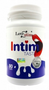 Збудливі капсули lovestim INTIM TASTE 80 caps для покращення смаку та запаху сперми (LS731088)