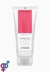 Лубрикант на водной основе MixGliss KISS Wild Strawberry, 70 мл