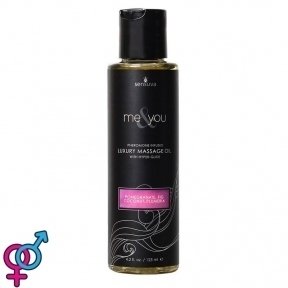 Массажное масло Sensuva - Me & You Pomegranate, Fig, Coconut & Plumeria, 125 мл (SO3214)