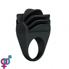 Эрекционное кольцо Pretty Love Chester Vibrating Cock Ring Black (6603BI0211)