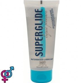 Вагінальна змазка на водній основі «HOT SUPERGLIDE», 30 мл (HOT44028)