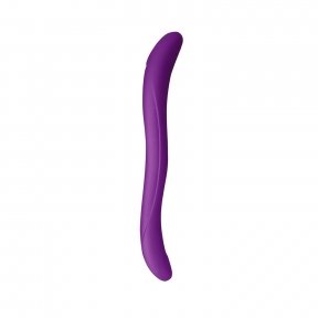 Фаллоимитатор двойной Wooomy Twoooney Semirealistic Double Dong Purple 25 см (SO8218)