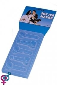 Формочки для льда Plastic Sex Pecker Ice Maker Poly Carded