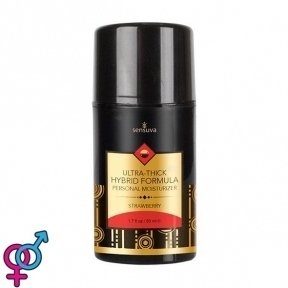 Лубрикант на комбінованій основі Sensuva - Ultra-Thick Hybrid Formula Strawberry, 100 мл (SO3260)