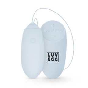 Виброяйцо с пультом LUV EGG голубое (LUV001BLU)