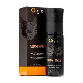 Гель для стимуляции члена Orgie Xtra Hard Power Gel For Him, 50 мл, разогревает, усиливает эрекцию (OR21180)