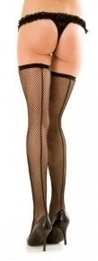 Чулки FISHNET THIGH HIGH W. BACKSEAM (T758011)