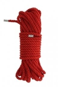 Мотузка для бондажа BLAZE DELUXE BONDAGE ROPE 10M RED (DT21530)