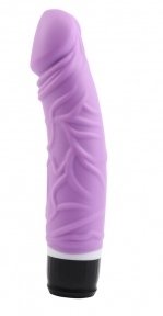Вибратор силиконовый Chisa m mello Thick Realistic Purple (CH34621)
