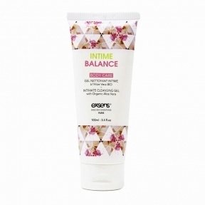 Гель для интимной гигиены Exsens Intime Balance, 100 мл., с экстрактом листьев органического алоэ