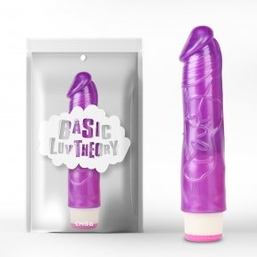 Вибратор Chisa Basic Luv Theory Sexy Whopper-purple, 20,2х4,2 см (CH97431)