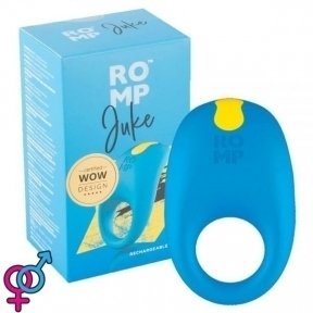 Ерекційне кільце з вібрацією Romp Juke Blue (W44061)
