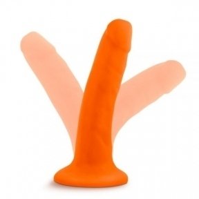 Фаллоимитатор NEO 6INCH DUAL DENSITY COCK NEON ORANGE (T331018)