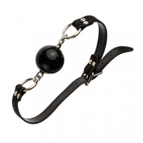 Кляп силикон на цепочке Loveshop BLK BREATHABLE BALL GAG (F61410)
