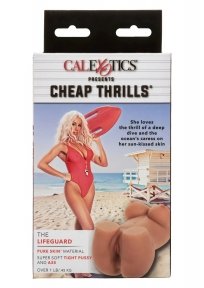 Мастурбатор вагіна-полуторс CalExotics Pussy and Tits з грудьми, тілесний, (CE14634)