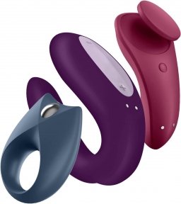Набор Satisfyer Partner Box 3 (Double Joy, Sexy Secret + Royal One) (SX1215)