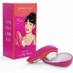 Безконтактний клітор стимулятор Womanizer Liberty by Lily Allen Rebellious Pink.