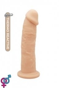 Фалоімітатор Термоактивний REAL LOVE 7.5 inch Flash, 19х4 см (DT21557)