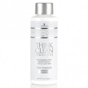 Пудра для ухода за игрушками Sensuva Think Clean Thoughts Toy Powder, 56 грамм (SO4467)