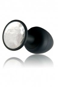 Анальная пробка Marc Dorcel Geisha Plug L, 10х4 см, белый