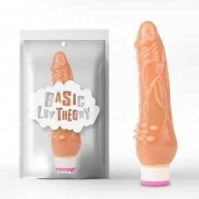 Вибратор Basic Luv Theory Beginner Rider-Beige Chisa 20,5 см (CH97157)