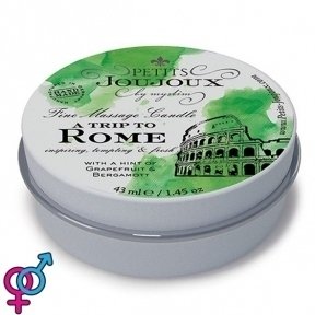Массажная свечa Petits Joujoux - Rome - Grapefruit and Bergamott, 43 мл
