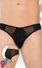 Мужские трусы Thong 4466, Черные, XL (5591446614)