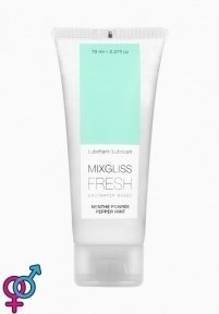 Лубрикант на водной основе MixGliss FRESH Pepper mint, 70 мл