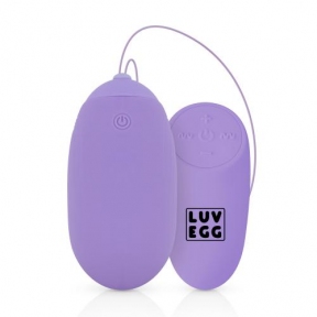 Вагінальне яйце з вібрацією та дистанційним пультом Luv Egg XL лілове (LUV002PUR)