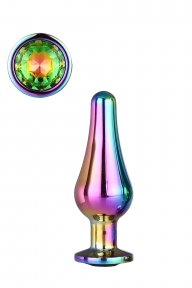 Анальна пробка конічної форми Dream Toys GLEAMING LOVE COLOURED