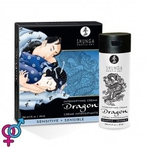 Стимулирующий крем для пар Shunga SHUNGA Dragon Cream SENSITIVE, 60 мл