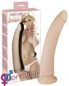 Фалоімітатор Nature Skin Soft Dong, 20х4 см