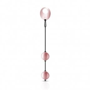 Металлические вагинальные шарики Rosy Gold - Nouveau Kegel Balls, вес 376гр, диаметр 2,8см (SO4594)