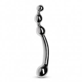 Анально-вагинальный стимулятор Sinner Gear Unbendable - Multi-Stim Pleasure Wand Metal Anal Dildo (SO4613)