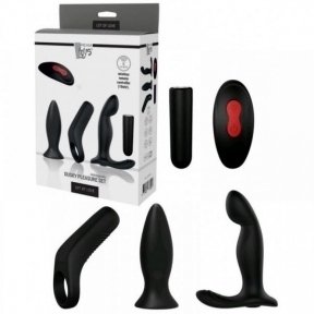 Стимулюючий набір для чоловіків LOT OF LOVE DUSKY PLEASURE SET BLACK (DT21545)