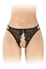 Трусики з доступом Secret Fashion Annette Black (SO4715)