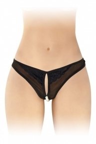 Трусики з перлами і доступом Secret Fashion Sophie Black (SO4718)
